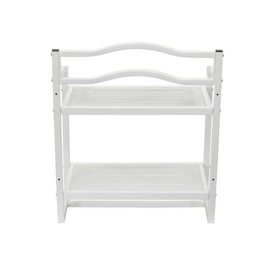 Household Essentials 20" Metal Wall Mounted Bathroom Storage Rack